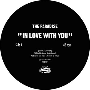 In Love With You - The Paradise | Song Album Cover Artwork