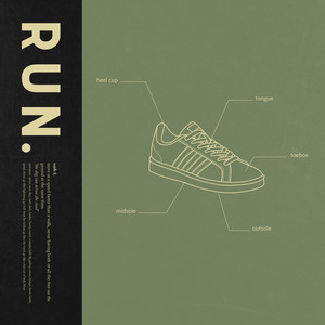 RUN - Abhi The Nomad | Song Album Cover Artwork