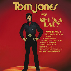 She's A Lady Tom Jones | Album Cover