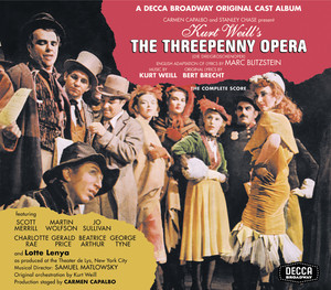 Ballad Of Dependency - The Threepenny Opera/1954 Original Broadway Cast/Remastered - Bertolt Brecht | Song Album Cover Artwork
