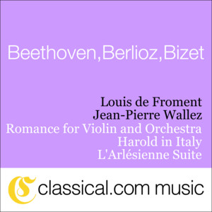 Romance for Violin and Orchestra No. 2 In F Major, Op. 50 - - Ludwig van Beethoven