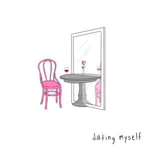 dating myself - sad alex | Song Album Cover Artwork