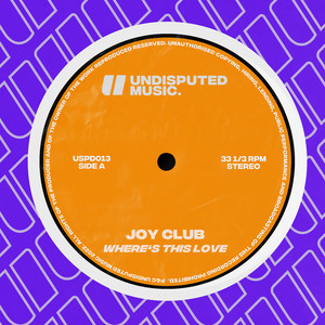 Where's This Love - Joy Club | Song Album Cover Artwork