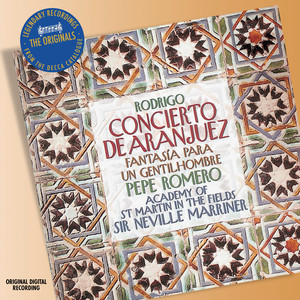 Concierto de Aranjuez for Guitar and Orchestra: II. Adagio - Joaquín Rodrigo | Song Album Cover Artwork