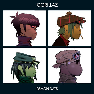 Kids With Guns - Gorillaz | Song Album Cover Artwork