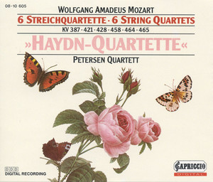 String Quartet No. 18 in A major, K. 464: IV. Allegro Petersen Quartet | Album Cover
