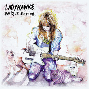 Paris Is Burning (Cut/Copy Remix) - Ladyhawke | Song Album Cover Artwork