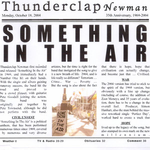 Something in the Air - Thunderclap Newman | Song Album Cover Artwork