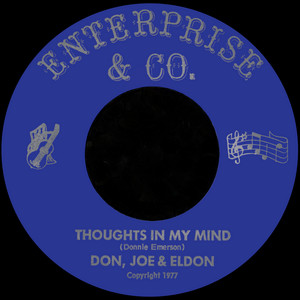 Thoughts in My Mind (feat. Eldon) - Donnie & Joe Emerson | Song Album Cover Artwork