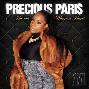Hit Em Where It Hurts - Precious Paris | Song Album Cover Artwork