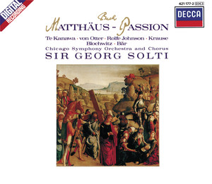 St. Matthew Passion, BWV 244 / Part Two: "Wir setzen uns mit Tränen nieder" - Johann Sebastian Bach | Song Album Cover Artwork