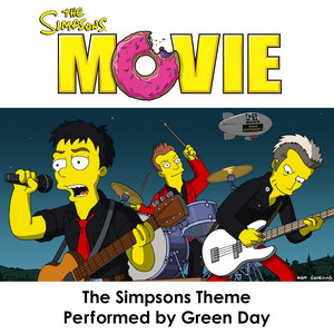 The Simpsons Theme - Green Day | Song Album Cover Artwork