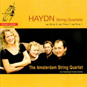 String Quartet in C Major, Op. 74, No. 1: I. Allegro Moderato - Franz Joseph Haydn | Song Album Cover Artwork
