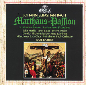 St. Matthew Passion, BWV 244 / Part One: No.1 Chorus I/II: "Kommt, ihr Töchter, helft mir klagen" - Johann Sebastian Bach | Song Album Cover Artwork