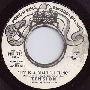 Life is a Beautiful Thing - Tension | Song Album Cover Artwork