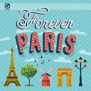 Amoureuse à Paris  - Eric Gemsa | Song Album Cover Artwork