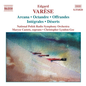 Arcana - Edgard Varèse | Song Album Cover Artwork