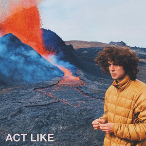Act Like - Cal in Red | Song Album Cover Artwork