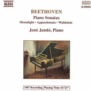 Piano Sonata No. 23 in F Minor, Op. 57, "Appassionata": I. Allegro assai - Jenő Jandó | Song Album Cover Artwork