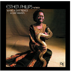 What a Diff'rence a Day Makes - Esther Phillips | Song Album Cover Artwork
