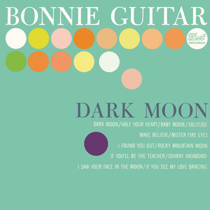 Dark Moon - Bonnie Guitar | Song Album Cover Artwork
