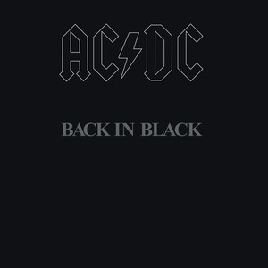 Back in Black - AC/DC | Song Album Cover Artwork