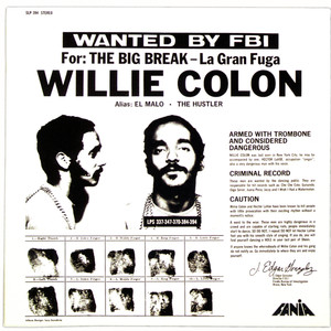 Pa Colombia - Willie Colon | Song Album Cover Artwork