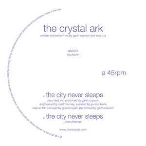 The City Never Sleeps - The Crystal Ark | Song Album Cover Artwork
