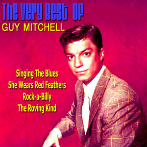 She Wears Red Feathers - Guy Mitchell | Song Album Cover Artwork