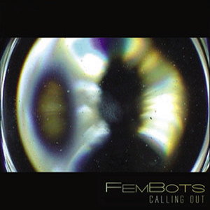 Hand Print In Wet Cement - FemBots | Song Album Cover Artwork