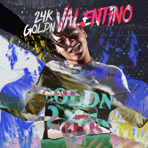 Valentino - 24kGoldn | Song Album Cover Artwork