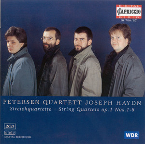 String Quartet No. 2 in E flat major, Op. 1, No. 2, Hob.III:2: II. Minuet - Petersen Quartet | Song Album Cover Artwork