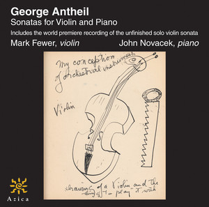 Violin Sonata No. 1: I. Allegro moderato - John Novacek & Mark Fewer | Song Album Cover Artwork