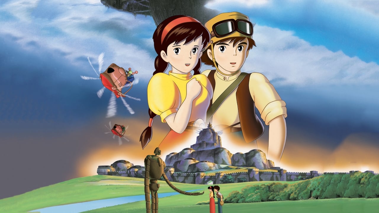 Castle in the Sky 1986 - Movie Banner