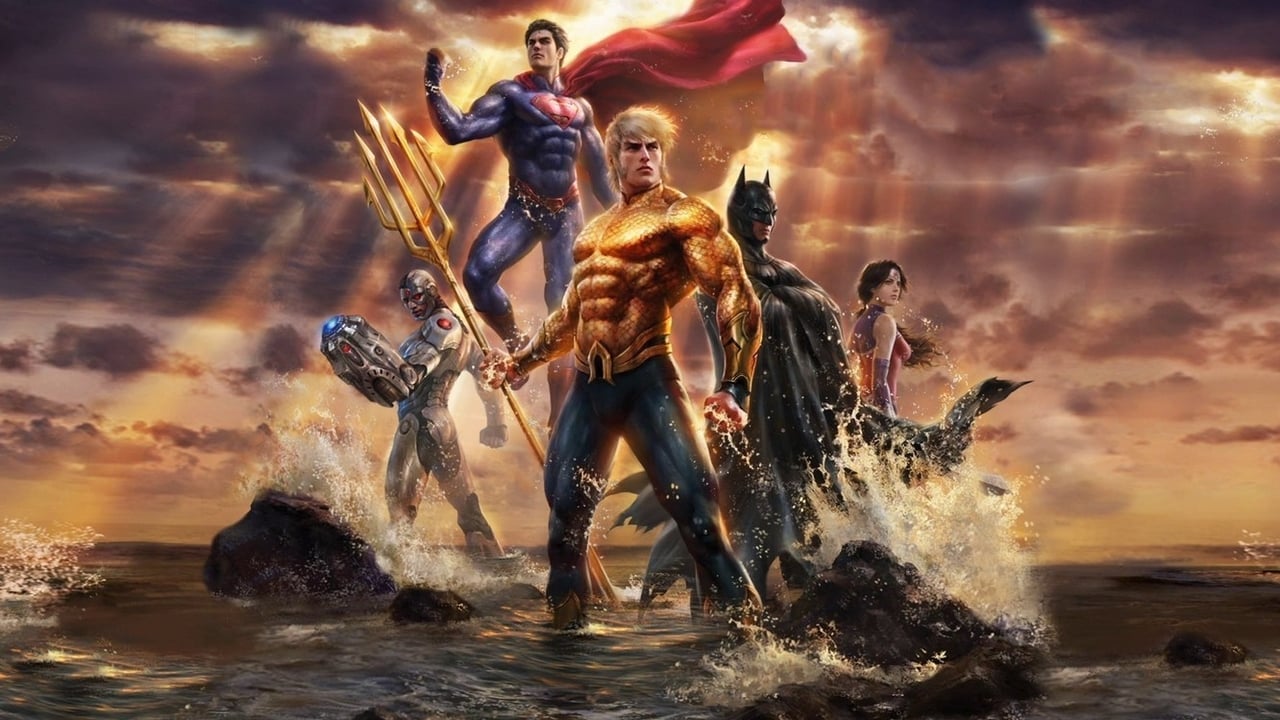 Justice League: Throne of Atlantis 2015 - Movie Banner