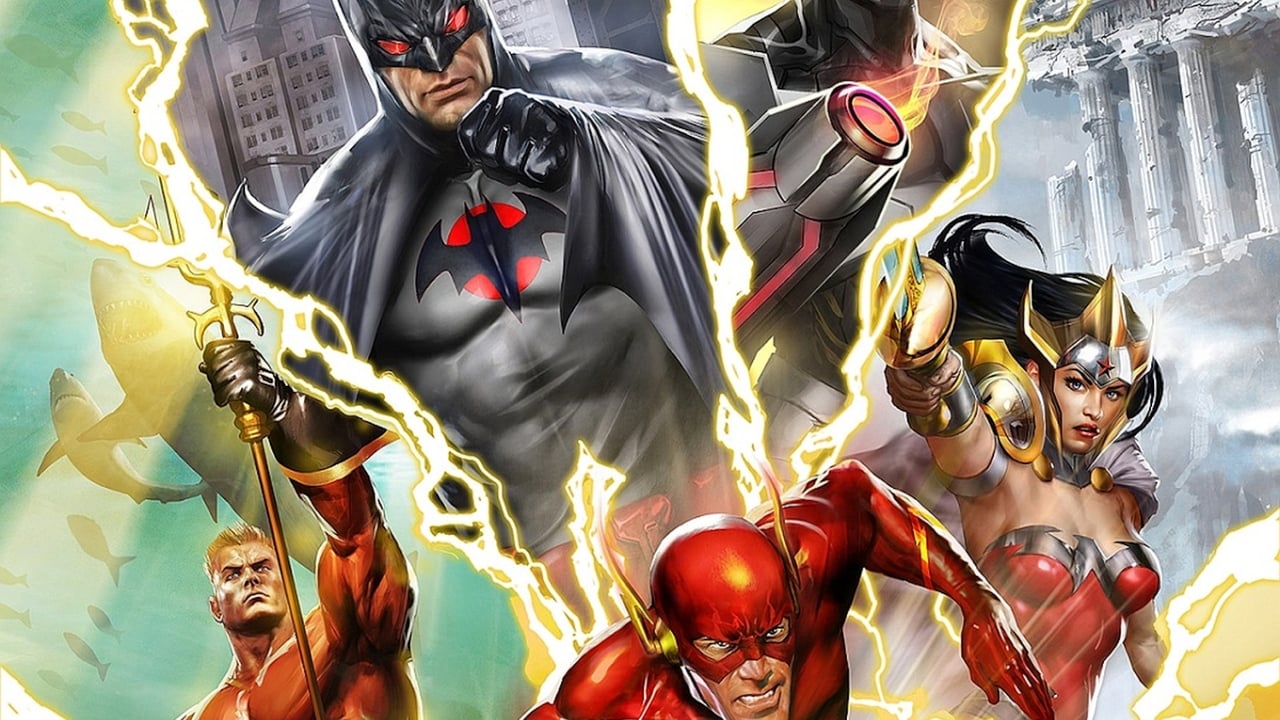 Justice League: The Flashpoint Paradox 2013 - Movie Banner
