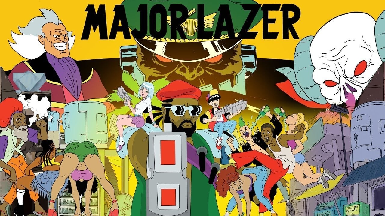 Major Lazer 2015 - Tv Show Banner