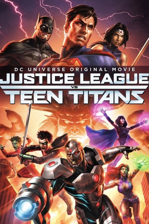 Justice League vs. Teen Titans - poster
