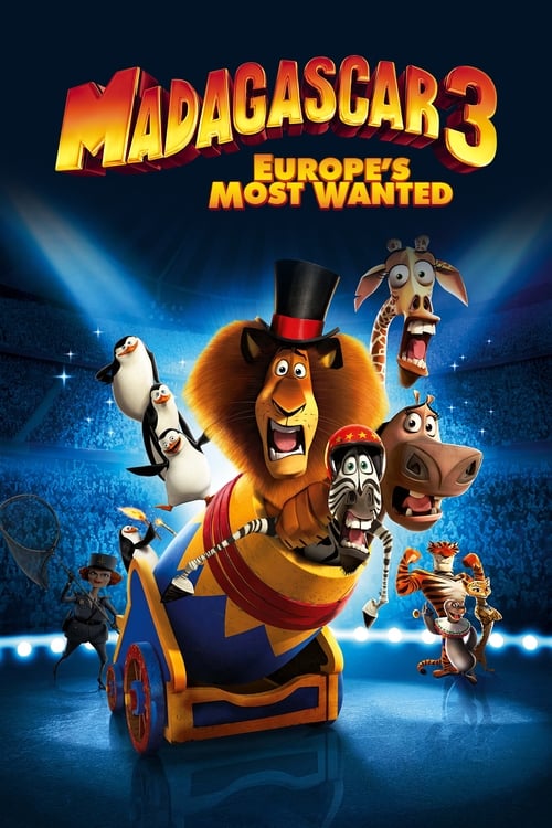 Madagascar 3: Europe's Most Wanted - poster