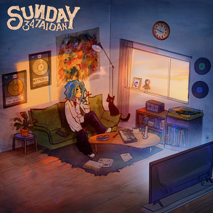 SUNDAY - 347aidan | Song Album Cover Artwork