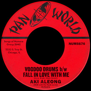 Voodoo Drums - Aki Aleong | Song Album Cover Artwork