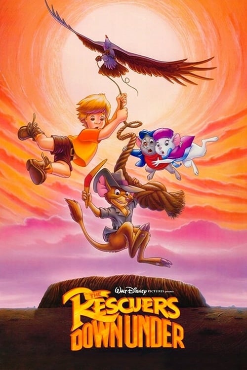 The Rescuers Down Under - poster