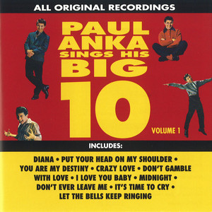 It's Time to Cry - Paul Anka | Song Album Cover Artwork