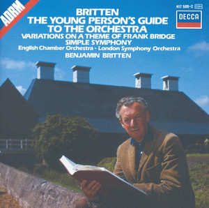 "Playful Pizzicato" from Simple Symphony, Op. 4 - English Chamber Orchestra & Benjamin Britten | Song Album Cover Artwork