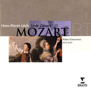 Flute Concerto No. 1 in G Major, K313 – III. Rondo. Tempo Di Menuetto  - Wolfgang Amadeus Mozart | Song Album Cover Artwork