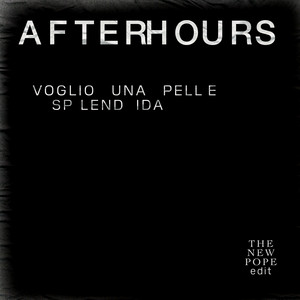 Voglio Una Pelle Splendida - Afterhours | Song Album Cover Artwork