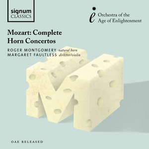 Horn Concerto No. 4 in E Flat Major - Wolfgang Amadeus Mozart | Song Album Cover Artwork