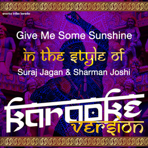 Give Me Some Sunshine - Sharman Joshi & Suraj Jagan | Song Album Cover Artwork