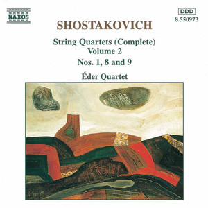 String Quartet No. 8 in C Minor, Op. 110: II. Allegro Molto - Eder Quartet | Song Album Cover Artwork