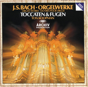 Toccata And Fugue In D Minor Bach | Album Cover